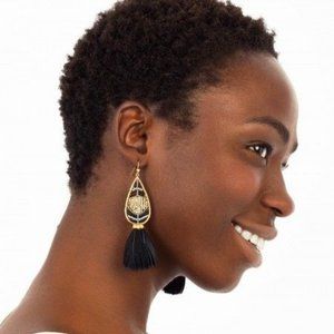 Stella & Dot Wisten Feather Earrings